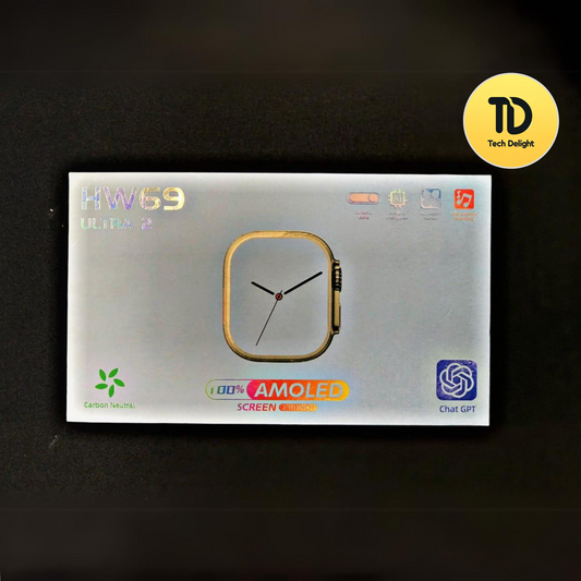 HW-69 100% Amoled 2.10 inch screen Smart Watch